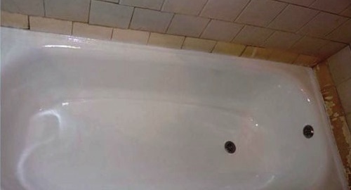 Реставрация ванны жидким акрилом | Ясный