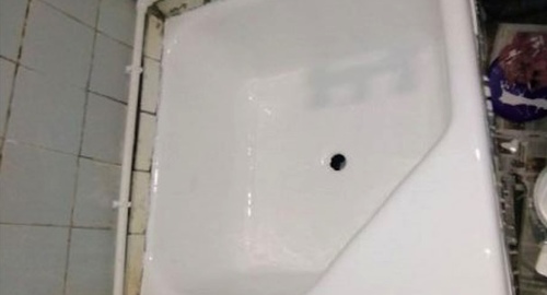 Обновление душевого поддона акрилом | Ясный